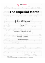Noten, Akkorde John Williams - The Imperial March