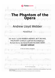 Noten, Akkorde Andrew Lloyd Webber - The Phantom of the Opera