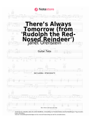 Noten, Akkorde Janet Orenstein - There’s Always Tomorrow (from 'Rudolph the Red-Nosed Reindeer')