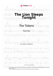 Noten, Akkorde The Tokens - The Lion Sleeps Tonight