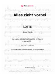 undefined LOTTE - Alles zieht vorbei