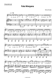Noten, Akkorde Nina Chuba, Tokio Hotel - Fata Morgana
