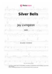 Noten, Akkorde Jay Livingston, Ray Evans, Brenda Lee - Silver Bells