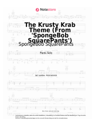 Noten, Akkorde SpongeBob SquarePants - The Krusty Krab Theme (From 'SpongeBob SquarePants')