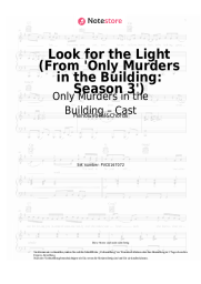 Noten, Akkorde Only Murders in the Building – Cast - Look for the Light (From 'Only Murders in the Building: Season 3')