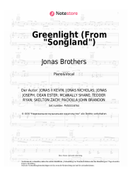 undefined Jonas Brothers - Greenlight (From Songland)