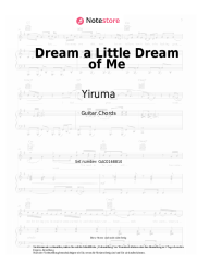 undefined Yiruma - Dream a Little Dream of Me