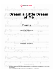 undefined Yiruma - Dream a Little Dream of Me