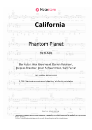 undefined Phantom Planet - California