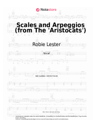 Noten, Akkorde Robie Lester, Gary Dubin, Dean Clark, Liz English - Scales and Arpeggios (from The 'Aristocats')