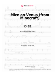 undefined C418 - Mice on Venus (from Minecraft)