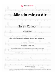 undefined Sarah Connor - Alles in mir will zu Dir