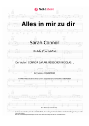 undefined Sarah Connor - Alles in mir will zu Dir