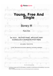 undefined Boney M - Young, Free And Single