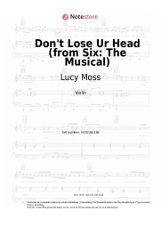 Noten, Akkorde Lucy Moss, Toby Marlow - Don't Lose Ur Head (from Six: The Musical)
