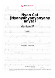 Noten, Akkorde daniwellP, Hatsune Miku - Nyan Cat (Nyanyanyanyanyanyanya!)