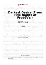 Noten, Akkorde DHeusta - Darkest Desire (From 'Five Nights At Freddy's')