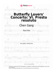 undefined Chen Gang, He Zhanhao - Butterfly Lovers' Concerto: VI. Presto resoluto