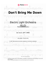 undefined Electric Light Orchestra (ELO) - Don't Bring Me Down