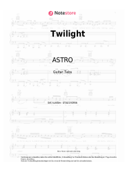 undefined ASTRO - Twilight