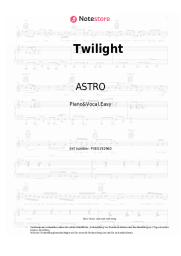 undefined ASTRO - Twilight