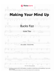Noten, Akkorde Bucks Fizz - Making Your Mind Up