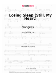 Noten, Akkorde Vangelis, Paul Young - Losing Sleep (Still, My Heart)