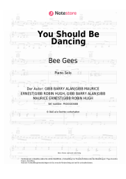 Noten, Akkorde Bee Gees - You Should Be Dancing