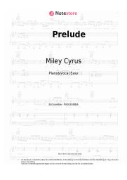 undefined Miley Cyrus - Prelude