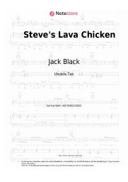Noten, Akkorde Jack Black - Steve's Lava Chicken (A Minecraft Movie Soundtrack)