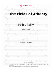 Noten, Akkorde Paddy Reilly - The Fields of Athenry