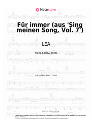 undefined LEA, Max Giesinger - Für immer (aus 'Sing meinen Song, Vol. 7')
