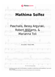 Noten, Akkorde Paschalis, Bessy Argyraki, Robert Williams, & Marianna Toli - Mathima Solfez