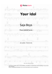 Noten, Akkorde Saja Boys, Andrew Choi, Neckwav, Danny Chung, Kevin Woo, SamUIL, KPop Demon Hunters Cast - Your Idol