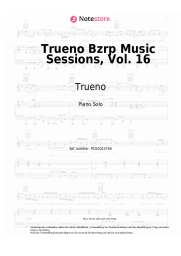 Noten, Akkorde Bizarrap, Trueno - Trueno Bzrp Music Sessions, Vol. 16