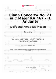 undefined Wolfgang Amadeus Mozart - Piano Concerto No. 21 in C Major KV 467 - II. Andante