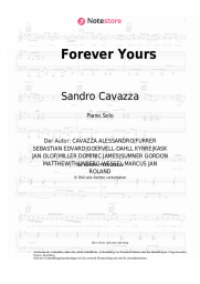 Noten, Akkorde Kygo, Avicii, Sandro Cavazza - Forever Yours