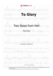Noten, Akkorde Two Steps from Hell - To Glory
