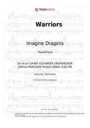 Noten, Akkorde Imagine Dragons - Warriors
