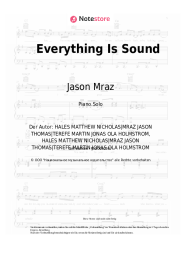 undefined Jason Mraz - Everything Is Sound