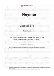 Noten, Akkorde Capital Bra, Ufo361 - Neymar