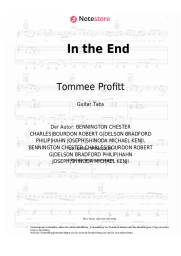 Noten, Akkorde Tommee Profitt, Fleurie, Jung Youth - In the End