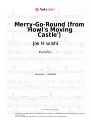 Noten, Akkorde Joe Hisaishi - Merry-Go-Round (from 'Howl's Moving Castle')