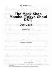 Noten, Akkorde Don Davis - The Mask Shop Mambo (Tokyo Ghoul OST)