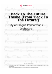 Noten, Akkorde Alan Silvestri, City of Prague Philharmonic Orchestra - Back To The Future Theme (From 'Back To The Future')