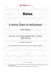Noten, Akkorde Frankie Goes to Hollywood - Relax