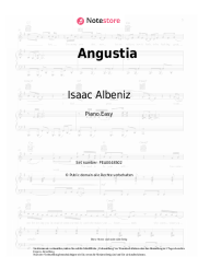 undefined Isaac Albeniz - Angustia