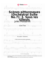 undefined Jules Massenet - Scènes pittoresques (Orchestral Suite No.7): 3. Sous les tilleuls