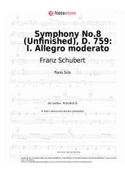 undefined Franz Schubert - Symphony No.8 (Unfinished), D. 759: I. Allegro moderato