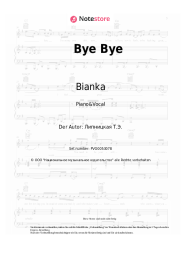 undefined Bianka  - Bye Bye